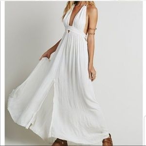 NWT free people look into the sun maxi
